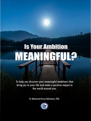 cover image of Is Your Ambition Meaningfu?
